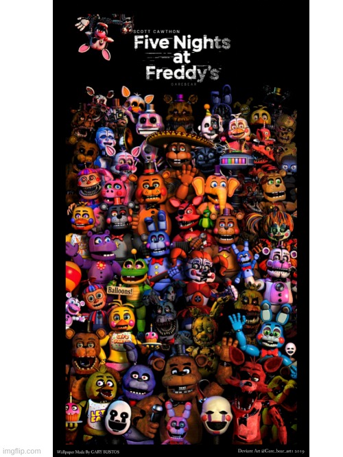 What's your favorite fnaf character | image tagged in fnaf | made w/ Imgflip meme maker