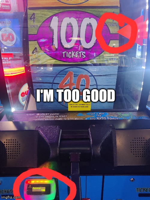 I'M TOO GOOD | made w/ Imgflip meme maker