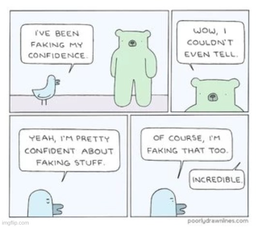 hol up | image tagged in comics/cartoons,bear,bird,confidence,faking | made w/ Imgflip meme maker