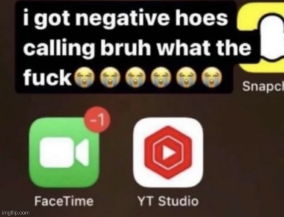 negative hoes | made w/ Imgflip meme maker