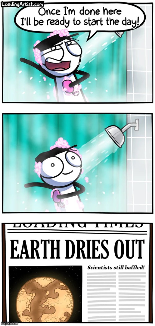 Me in the shower be like... | image tagged in comics | made w/ Imgflip meme maker