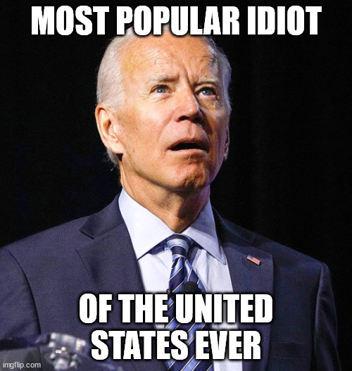 Most Popular Idiot of the USA - Imgflip