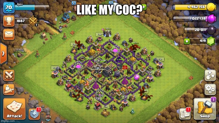 LIKE MY COC? | made w/ Imgflip meme maker