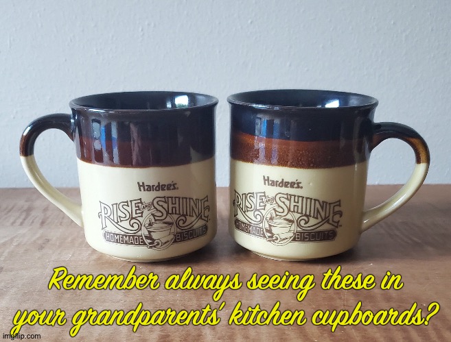 Remember always seeing these in your grandparents’ kitchen cupboards? | image tagged in nostalgia | made w/ Imgflip meme maker