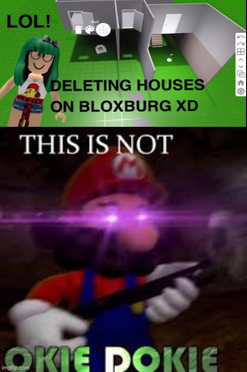 That video sucks bruh | image tagged in this is not okie dokie,memes,funny,why,roblox | made w/ Imgflip meme maker