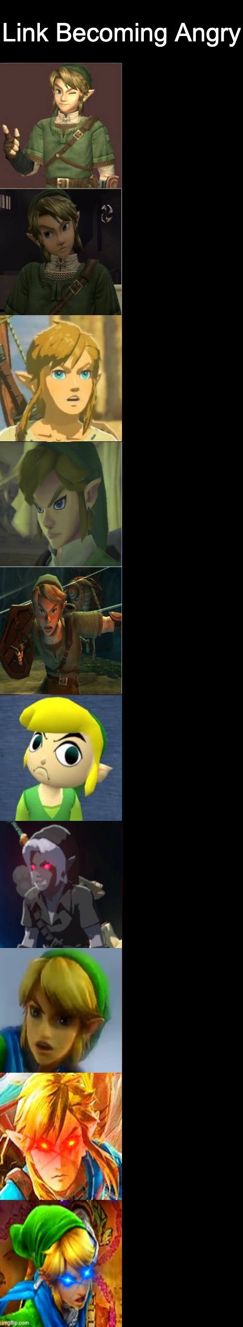 Mr Incredible becoming Angry but it's link (Link becoming angry) |  Link Becoming Angry | image tagged in mr incredible becoming angry,legend of zelda,memes,funny memes,funny,the legend of zelda breath of the wild | made w/ Imgflip meme maker