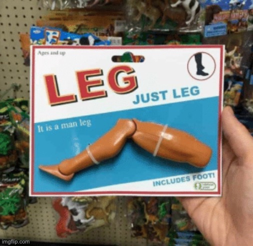 leg | made w/ Imgflip meme maker