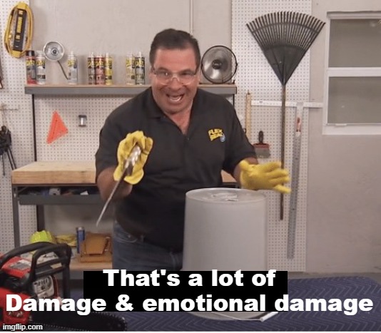 thats a lot of damage | That's a lot of Damage & emotional damage | image tagged in thats a lot of damage | made w/ Imgflip meme maker