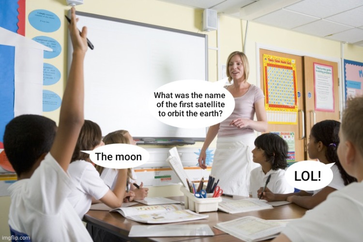 Science class | image tagged in science,moon,classroom,lol | made w/ Imgflip meme maker