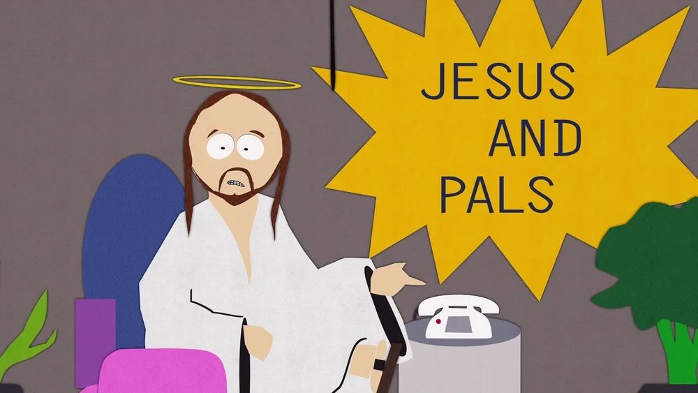 South Park Jesus Blank Meme Template