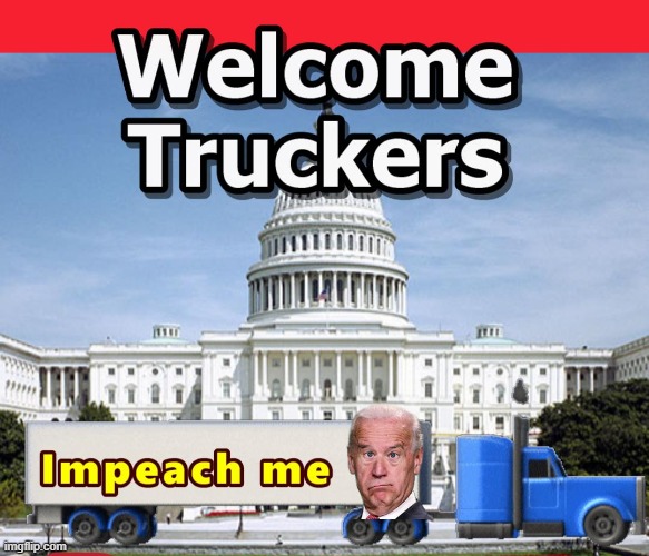 USA Truckers with a Message | image tagged in usa freedom truckers | made w/ Imgflip meme maker