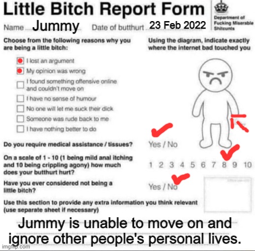 Jummy is a little bitch by Ace Blank Meme Template