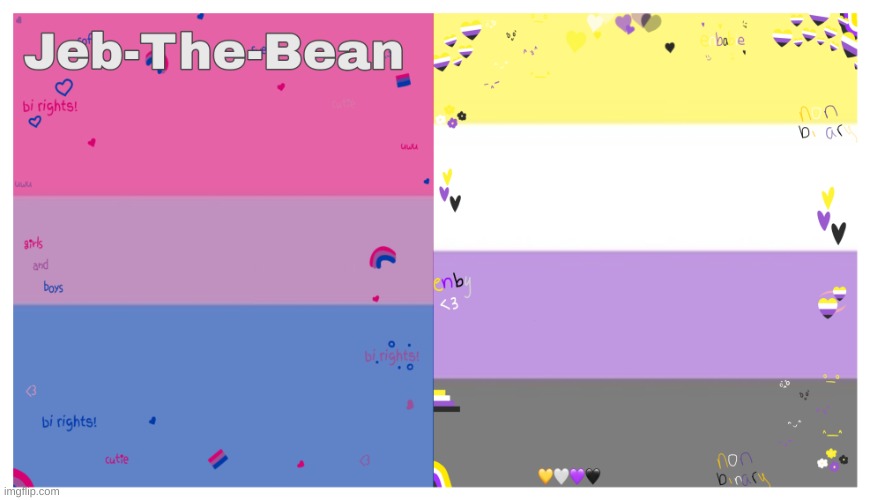 hope you like it! :) | image tagged in jeb-the-bean announcement temp | made w/ Imgflip meme maker