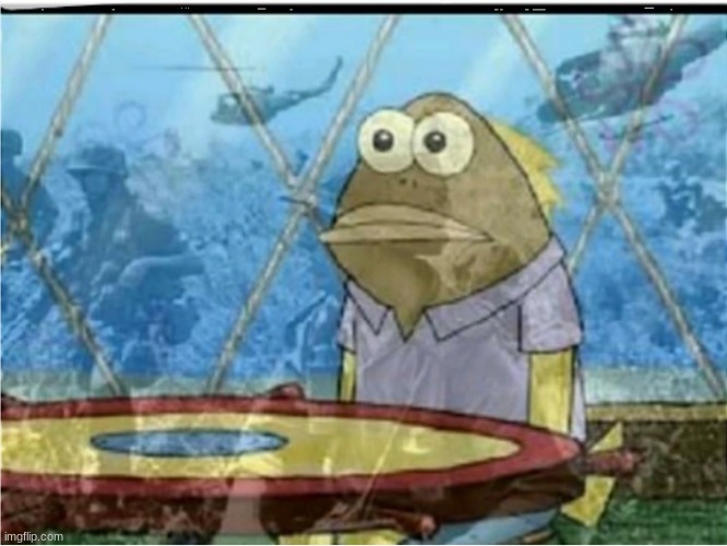 Spongebob war guy | image tagged in spongebob war guy | made w/ Imgflip meme maker