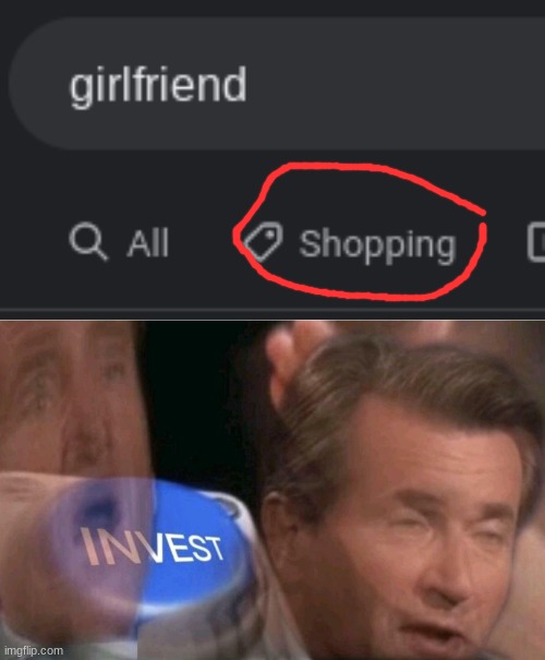 shopping spree | image tagged in invest | made w/ Imgflip meme maker