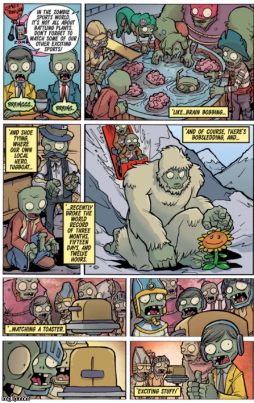 image tagged in plants vs zombies,comics | made w/ Imgflip meme maker