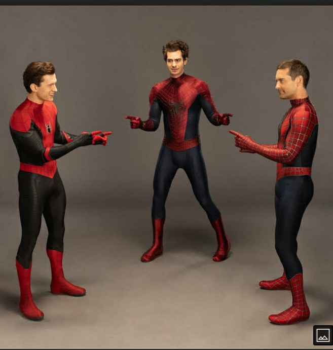 High Quality spider-man pointing(live action) Blank Meme Template