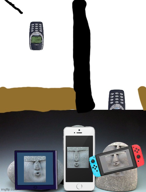 image tagged in blank white template,oof stones,nokia 3310,tablet,phone,nintendo switch | made w/ Imgflip meme maker
