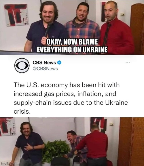 The Liberal Media knows there are plenty of idiots that believe their lies. | image tagged in ukraine,creepy joe biden,inflation,russian collusion | made w/ Imgflip meme maker