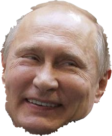 Smiling Putin Blank Meme Template