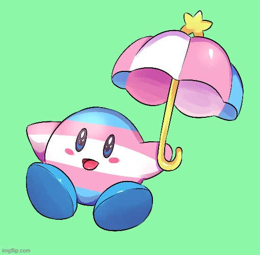 This is the cutest thing I have ever seen. | image tagged in kirby,memes,cute,adorable,gaymer,transgender | made w/ Imgflip meme maker