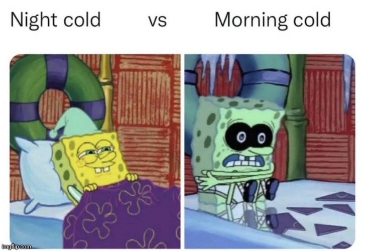 This is so true | image tagged in morning,night,cold | made w/ Imgflip meme maker