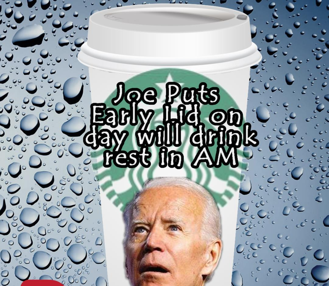 Joe Puts a LID on it !!! Blank Meme Template