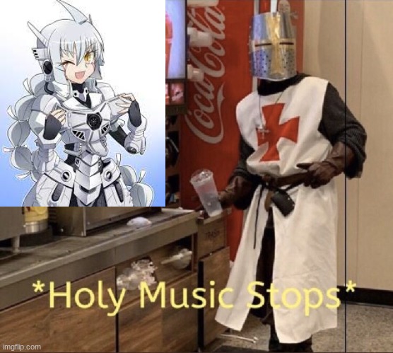 kiryu | image tagged in holy music stops | made w/ Imgflip meme maker