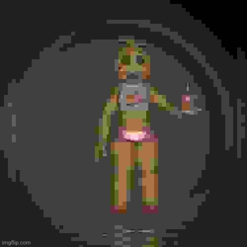 toy chica | image tagged in toy chica | made w/ Imgflip meme maker