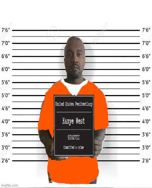 Kanye West holding Prison Name card | image tagged in memes | made w/ Imgflip meme maker