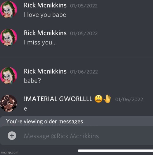 i literally ignored him plus i was barely on discord so- plus i have a life :skull: | made w/ Imgflip meme maker