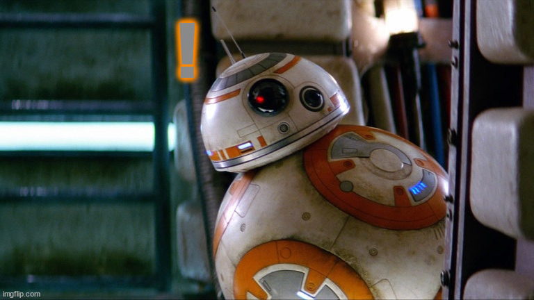 BB8 | ! | image tagged in bb8 | made w/ Imgflip meme maker