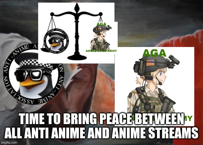 Peace | TIME TO BRING PEACE BETWEEN ALL ANTI ANIME AND ANIME STREAMS | image tagged in peaceahal official logo,peaceahal | made w/ Imgflip meme maker