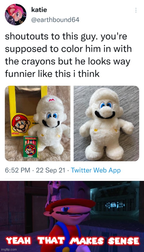 this is humor. | image tagged in mario that make sense | made w/ Imgflip meme maker