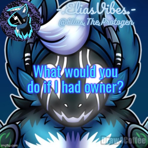 Elias Temp | What would you do if I had owner? | image tagged in elias temp | made w/ Imgflip meme maker