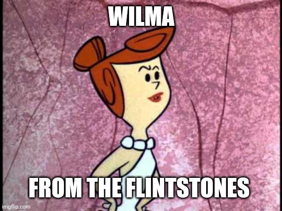 Wilma  | WILMA FROM THE FLINTSTONES | image tagged in wilma | made w/ Imgflip meme maker