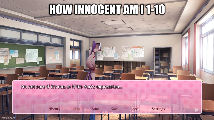 "expression" | HOW INNOCENT AM I 1-10 | image tagged in expression | made w/ Imgflip meme maker