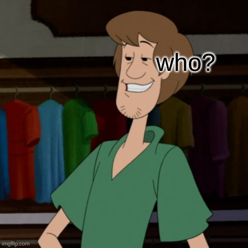 who? | made w/ Imgflip meme maker