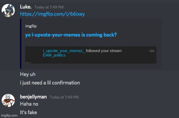 made w/ Imgflip meme maker