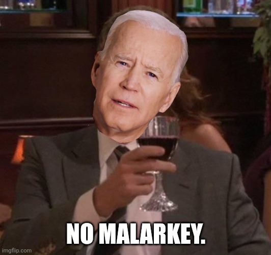 true story | NO MALARKEY. | image tagged in true story | made w/ Imgflip meme maker