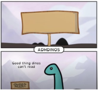 High Quality Good thing dinos cant read Blank Meme Template
