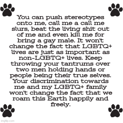 Cry about it | image tagged in lgbtq,gay,gay pride | made w/ Imgflip meme maker
