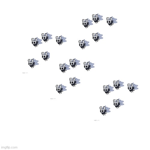 hatchlings | image tagged in memes,blank transparent square,hatchling,hollow knight | made w/ Imgflip meme maker
