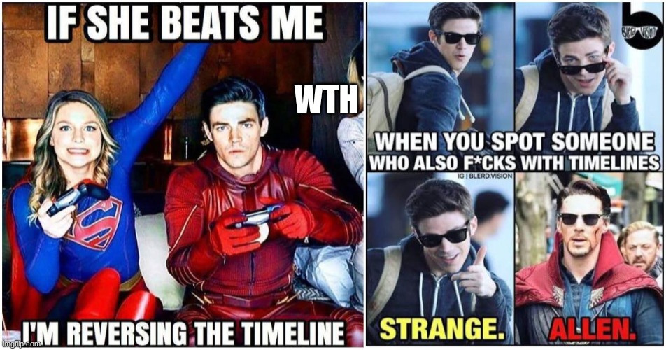 the flash meme | WTH | image tagged in the flash | made w/ Imgflip meme maker