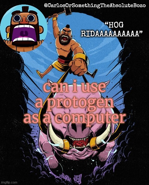 also, do protogens use protegent | can i use a protogen as a computer | made w/ Imgflip meme maker