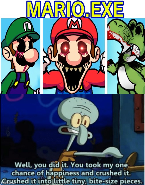 Why must you turn mario to a trollpasta | image tagged in memes | made w/ Imgflip meme maker