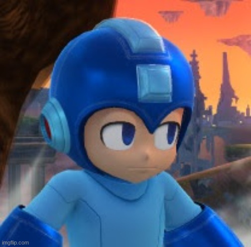 Mega Man Bored Face | image tagged in mega man bored face | made w/ Imgflip meme maker