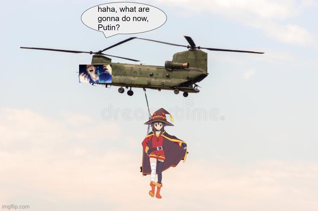 EXPLOSION!!!!!!!!!!! | image tagged in anime,konosuba | made w/ Imgflip meme maker