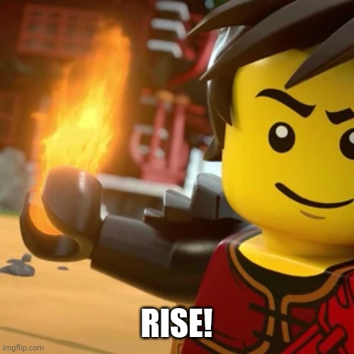 Fire Hand | RISE! | image tagged in fire hand | made w/ Imgflip meme maker
