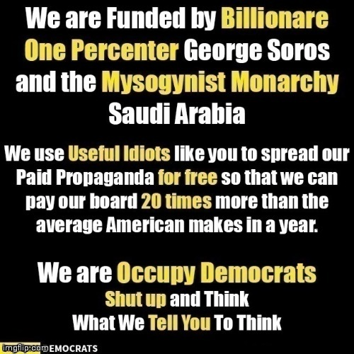 Occupy Democrats Blank Meme Template